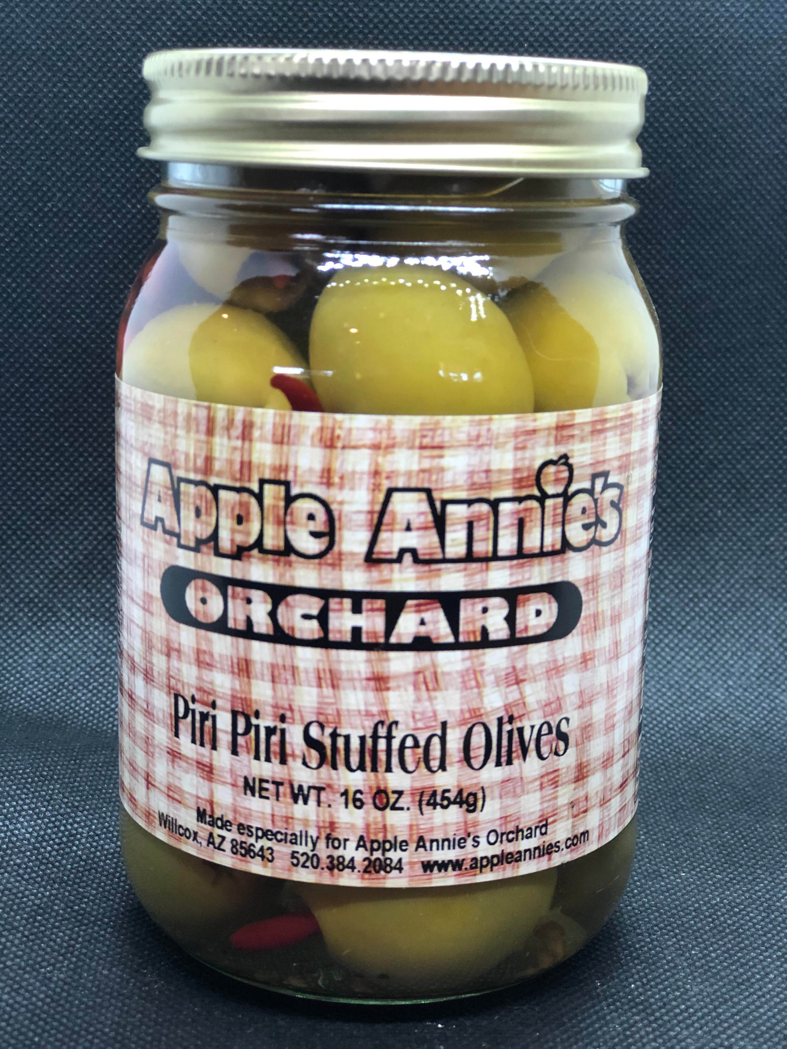 Piri Piri Stuffed Olives Apple Annie's Country Store